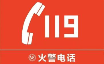 安全教育119消防日教案5篇