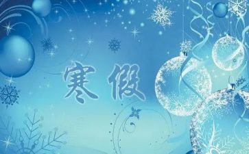 寒假计划的作文优秀6篇