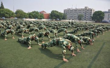 大军训心得体会300字推荐5篇