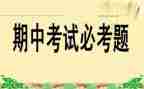 期中考试个人总结5篇