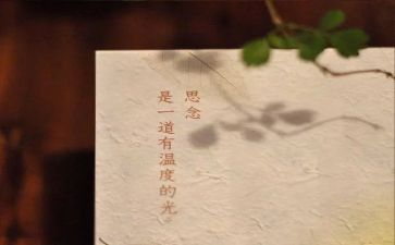 关于思念的作文5篇