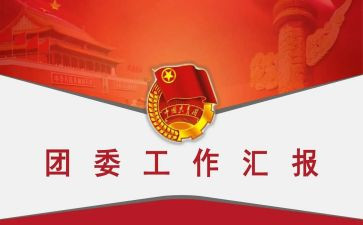 2023分团委工作计划8篇