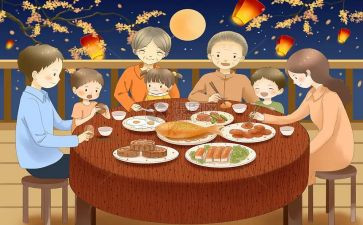 做中秋团圆饭作文模板8篇