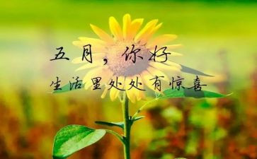 小班五月份月总结7篇