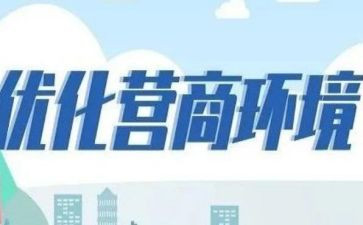 优化营商环境问题自查报告5篇