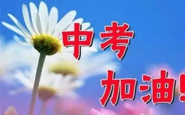中考的我作文5篇